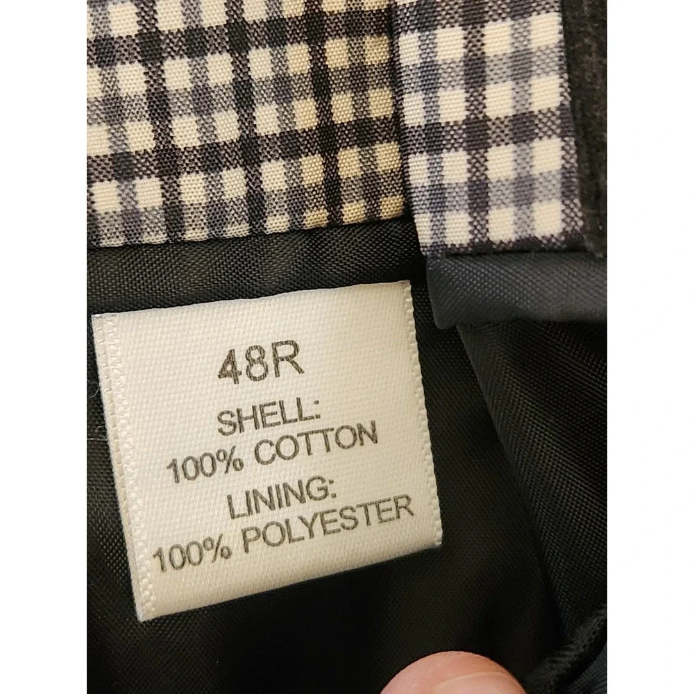 Saddlebred Blazer Mens 48R Brown Heritage Corduroy‎ Two Button Sport Coat Lined